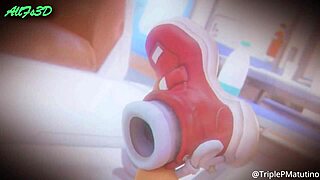 Intense 3D hentai footjob compilation with cum on feet