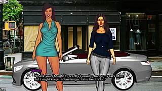 Cuckold Husband Watches Interracial Groping of Wife's Big Ass in 3D Hentai