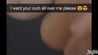 Sexting my best friend's dad on Snapchat till I cum hard 😏