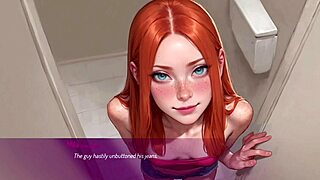 Horny wife fucked in public toilet?