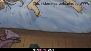 Virgin Wataru dreams of big anime tits for wild titty-fuck.