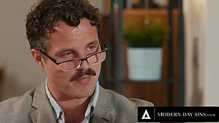 Obsessed Therapist Craves Redhead Milf Lauren Phillips’ Stunning Body