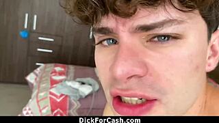 Latino Guy Goes Wild with Cameraman for Cash - DickforCash