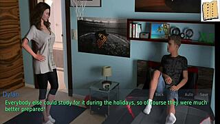 A Wife and Stepmother in Erotic Anime Action Scene 48