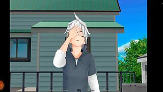 Hg isekai fantasy adventure in anime style.