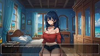 Blurring walls in romance hentai game ep 4, exhibitionist gf confesses