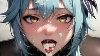 Man, I swear this 3D animated AI couple gets wild with pussy masturbation ASMR sound, ya know?