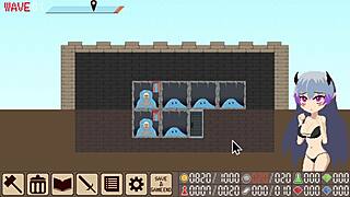 Slimes Dominate Demon King Castle in Wild 3D Hentai Raid.