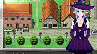 Sister Gives Blowjob Under Counter at Work in Hentai