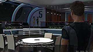 Stranded in space 28 features a rockstar performance with huge curvy mature tits in 3d porn