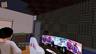 i'm in harem hotel 419 with big tits and sexy outfits