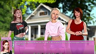 summer in the city, kissing my hot blonde lesbian friend feels unreal