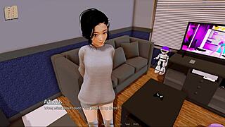 i'm in harem hotel 419 with big tits and sexy outfits