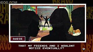 johnny bravo shows off his bravado in public antics