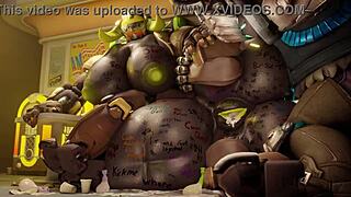 big 3d overwatch orisa compilation