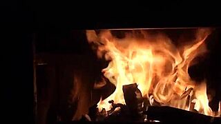 Christmas solo pleasure with a fat amateur in Germany