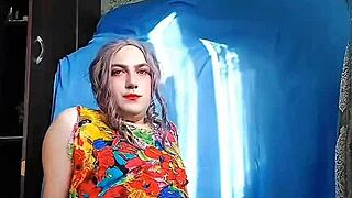 Big Ass Sexy Dancing White Boy Boy Gay Crossdresser Sissy Kitty