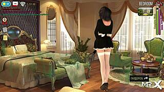 Pole dancing first time in anime