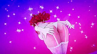 horny 3d girlfriend dances for japanese cam sex to destination calabria with wild moves