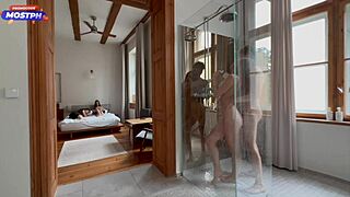 She said she didn’t mind joining our wild group fuck!