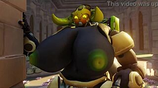 big 3d overwatch orisa compilation