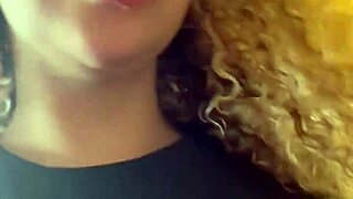 Leaked video of hot academy student flashing curly Latina pussy in public group chat.