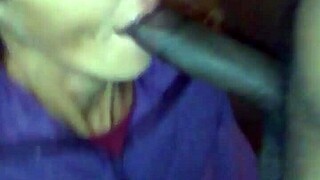 No Hands Bitch Swallows Creampie Cum in Mouth