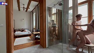 She said she didn’t mind joining our wild group fuck!