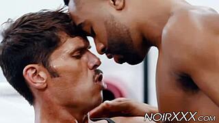 cocksucker remy cruze penetrated by athletic white gay hunk