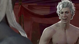 Gay fantasy adventure in Baldur's Gate 3 with Astarion