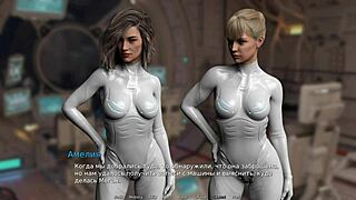 Animated video game based on Waterworld with creampie endings