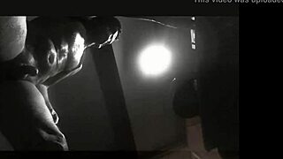 guy enjoys visual gay satanic dildo fisting with cumshot