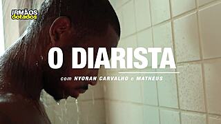 Gay Mature Guy Eagerly Sucks Big Black Cock In Ass To Mouth Action.