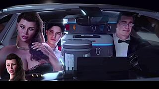 Touching Stepmom's Tits In Front Of Boyfriend In Hentai Game