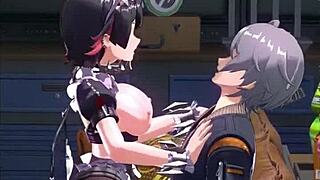 Zen Zone Part 1 Brings Wild 3D Cartoon Action!