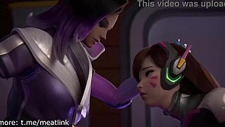 cartoon characters engage in hentai adventures