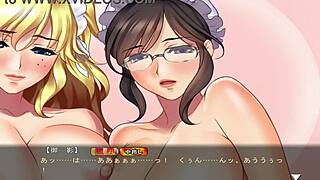 Yo, check Maid-san's final orgy scene in game!