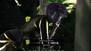 we're watching these lesbians fuck in 3d hentai game, aren't we?