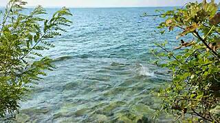 so, i just asked this stranger for sunscreen at a nudist beach!