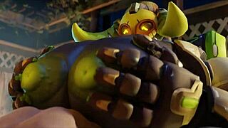 big 3d overwatch orisa compilation