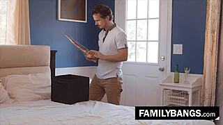 Shy Stepson Finally Fucks His Hot Stepmom in Emotional Encounter. Robby Echo and Silvia Saige Unleash Desire!