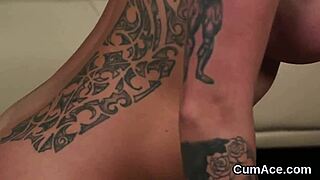 i got naughty babe's facial cumshot and swallowed it all