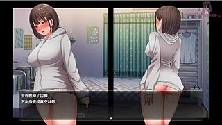 Animated hentai with a night journey of pleasure and climax