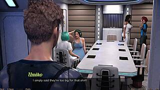 Stranded in Space 122: Curvy Fat Anime Babe Becomes Master's Apprentice in 3D Cartoon Game