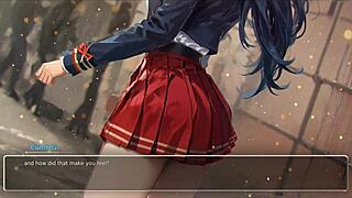 Blurring walls in romance hentai game ep 4, exhibitionist gf confesses