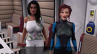 Stranded in Space 122: Curvy Fat Anime Babe Becomes Master's Apprentice in 3D Cartoon Game