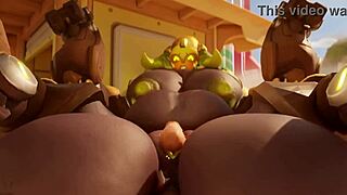 big 3d overwatch orisa compilation