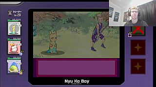 accidents lead to encounters at indoor pool in pokemon parody hentai game