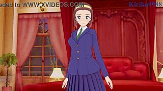 Ran Mouri and Sonoko Suzuki get into intense sex in Detective Conan hentai