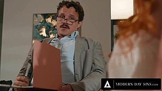 Obsessed Therapist Craves Redhead Milf Lauren Phillips’ Stunning Body